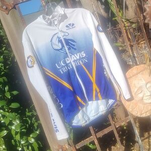 UC Davis Triathlon Cycling Shirt Medium